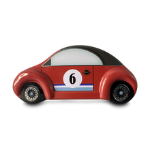 Indlæs billede til gallerivisning Rød boble bil dåse set fra siden