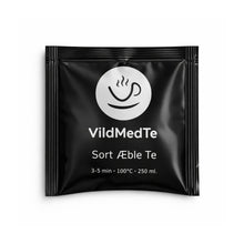Indlæs billede til gallerivisning Sort Æble Te Tebrev - VildMedTe.dk