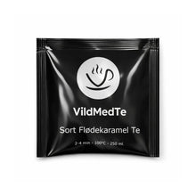 Indlæs billede til gallerivisning Sort Flødekaramel Te Tebrev - VildMedTe.dk