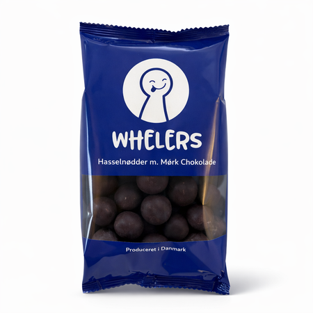 Hasselnødder m. Mørk Chokolade - VildMedTe.dk