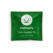 Indlæs billede til gallerivisning Grøn Appelsin Te Tebrev - VildMedTe.dk
