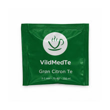 Indlæs billede til gallerivisning Grøn Citron Te Tebrev - VildMedTe.dk
