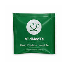 Indlæs billede til gallerivisning Grøn Flødekaramel Te Tebrev - VildMedTe.dk
