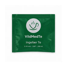 Indlæs billede til gallerivisning Ingefær Te Tebrev - VildMedTe.dk
