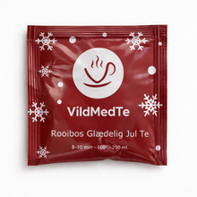 Indlæs billede til gallerivisning Rooibos Glædelig Jul Tebrev - VildMedTe.dk

