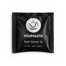 Indlæs billede til gallerivisning Sort Citron Te Tebrev - VildMedTe.dk
