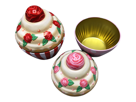 Cup cake med roser