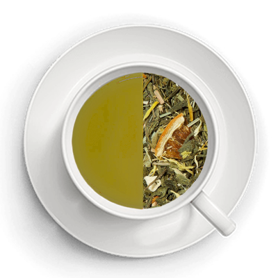 Grøn Te m. mandarin og citrongræs (Økologisk)