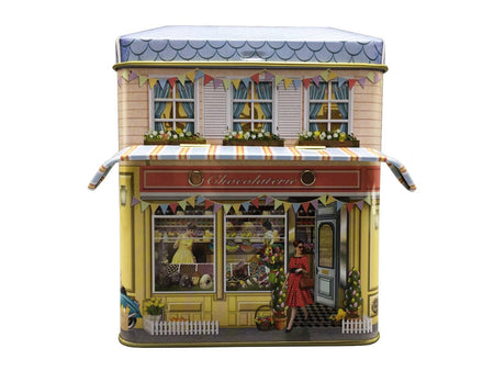 Byhus Chokolaterie m. påskemotiv